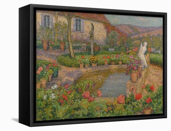 My House-Henri Martin-Framed Stretched Canvas