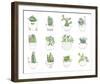 My Indoor Garden-Sandra Jacobs-Framed Giclee Print