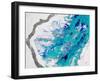 My Island Of Blue-Ajoya Grace-Framed Art Print