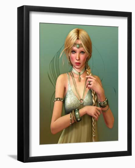 My Jewel-Atelier Sommerland-Framed Art Print