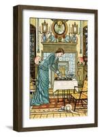 My Lady's Chamber, Frontispiece to "The House Beautiful"-Walter Crane-Framed Giclee Print