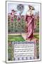 My Lady's Garden, c.1885-Walter Crane-Mounted Art Print