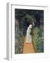 My Lady's Garden-Edmund Blair Leighton-Framed Giclee Print
