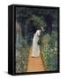 My Lady's Garden-Edmund Blair Leighton-Framed Stretched Canvas