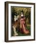 My Lady's Parrot-E.C. Barnes-Framed Giclee Print