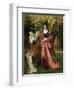 My Lady's Parrot-E.C. Barnes-Framed Giclee Print