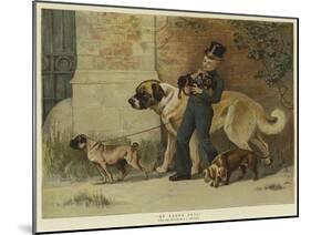 My Lady's Pets-John Charles Dollman-Mounted Giclee Print