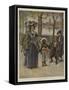 My Lady's Protector-Gordon Frederick Browne-Framed Stretched Canvas