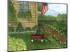 My Li'l Red Wagon-Tina Nichols-Mounted Giclee Print