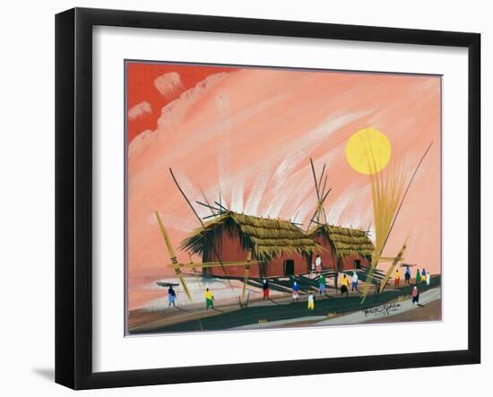 My Little African Home, 2008-Oglafa Ebitari Perrin-Framed Giclee Print