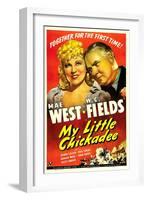 My Little Chickadee, Mae West, W.C. Fields, 1940-null-Framed Art Print