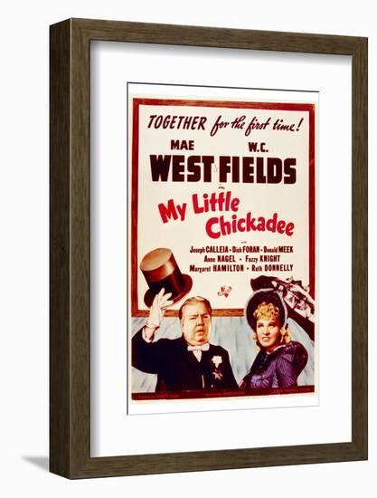 My Little Chickadee - Movie Poster Reproduction-null-Framed Photo