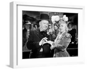 My Little Chickadee, W.C. Fields, Mae West, 1940-null-Framed Photo