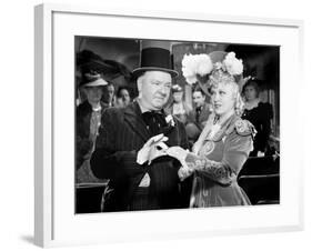 My Little Chickadee, W.C. Fields, Mae West, 1940-null-Framed Photo