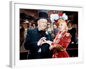 My Little Chickadee, W.C. Fields, Mae West, 1940-null-Framed Photo