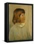 My Little Daughter-Julian Alden Weir-Framed Stretched Canvas