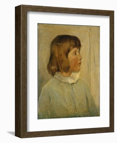 My Little Daughter-Julian Alden Weir-Framed Giclee Print