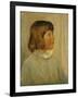 My Little Daughter-Julian Alden Weir-Framed Giclee Print