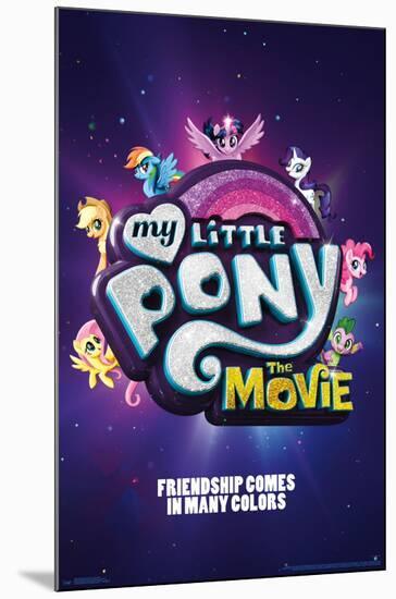 MY LITTLE PONY MOVIE - ONE SHEET-null-Mounted Poster