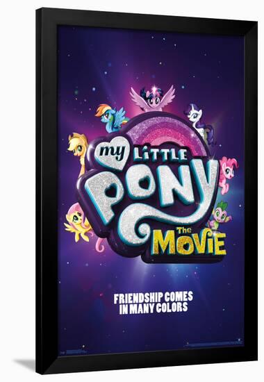 MY LITTLE PONY MOVIE - ONE SHEET-null-Framed Poster