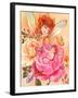 My Little Rosebud-Judy Mastrangelo-Framed Giclee Print