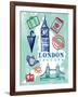 My London Trip-Bella Dos Santos-Framed Art Print