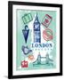 My London Trip-Bella Dos Santos-Framed Art Print