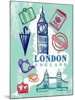 My London Trip-Bella Dos Santos-Mounted Art Print