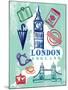 My London Trip-Bella Dos Santos-Mounted Art Print