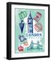 My London Trip-Bella Dos Santos-Framed Art Print