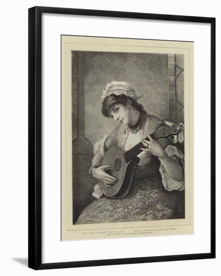 My Love Is Like the Melody, That's Sweetly Played in Tune-null-Framed Giclee Print