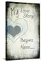 My Love Story-LightBoxJournal-Stretched Canvas