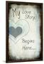 My Love Story-LightBoxJournal-Framed Giclee Print