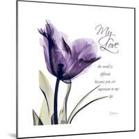 My Love Tulip-Albert Koetsier-Mounted Premium Giclee Print
