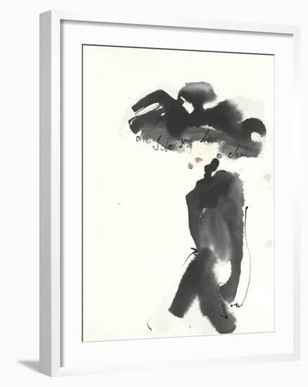 My Lovely Hat-Bridget Davies-Framed Art Print