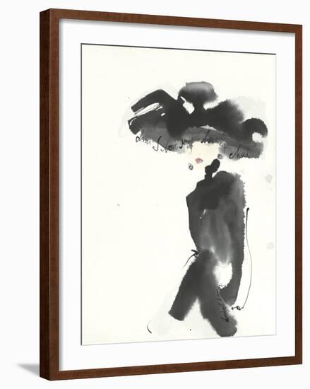 My Lovely Hat-Bridget Davies-Framed Art Print