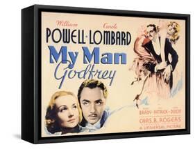 My Man Godfrey, 1936-null-Framed Stretched Canvas