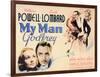 My Man Godfrey, 1936-null-Framed Art Print