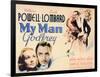 My Man Godfrey, 1936-null-Framed Art Print