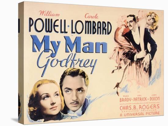 My Man Godfrey, 1936-null-Stretched Canvas