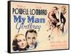 My Man Godfrey, 1936-null-Framed Stretched Canvas