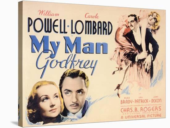 My Man Godfrey, 1936-null-Stretched Canvas