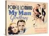 My Man Godfrey, 1936-null-Stretched Canvas