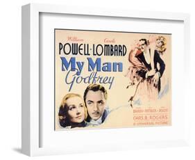 My Man Godfrey, 1936-null-Framed Art Print