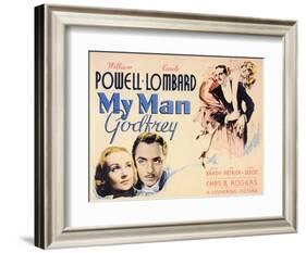 My Man Godfrey, 1936-null-Framed Art Print