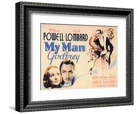 My Man Godfrey, 1936-null-Framed Art Print