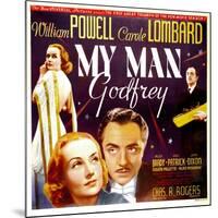 My Man Godfrey, Carole Lombard, William Powell, 1936-null-Mounted Art Print