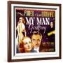 My Man Godfrey, Carole Lombard, William Powell, 1936-null-Framed Art Print