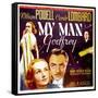 My Man Godfrey, Carole Lombard, William Powell, 1936-null-Framed Stretched Canvas