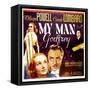 My Man Godfrey, Carole Lombard, William Powell, 1936-null-Framed Stretched Canvas